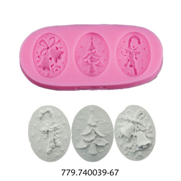 Molde Silicone Natal - 740039-67